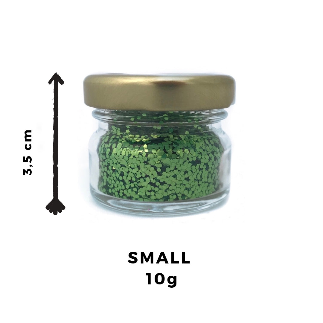 ELECTRIC GREEN BIO GLITTER - SALE